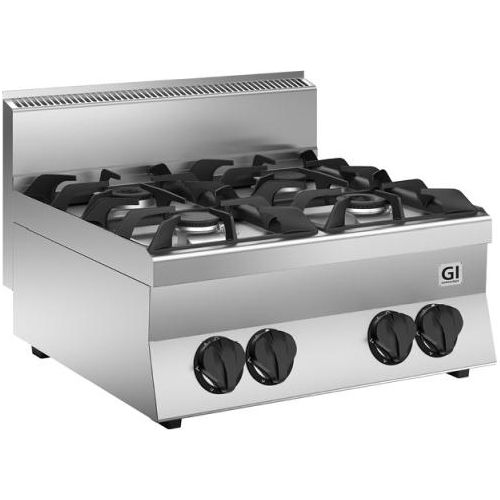 GI 650 HP Gaskocher mit 4 Brenner, 70cm