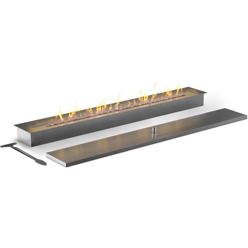 muenkel design safety burner [manueller Ethanol Brenner]: 1200 mm - ohne Schutzglas