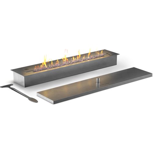muenkel design safety burner [manueller Ethanol Brenner]: 800 mm - ohne Schutzglas