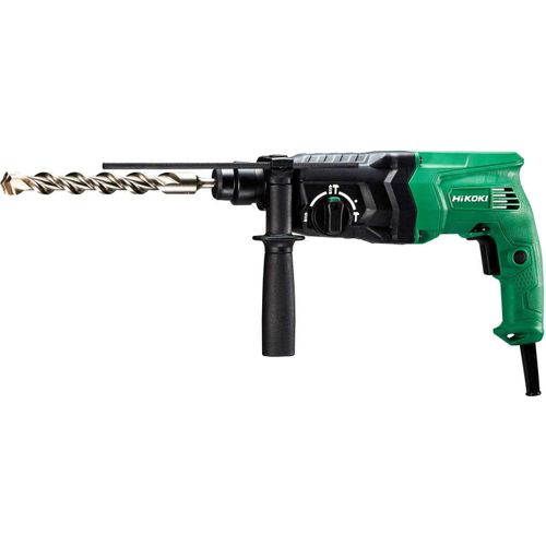 Hikoki Bohr- und Meißelhammer DH24PH2, Meißel- und Steinbohrer, Stemmhammer mit 2,7 Joule Schlagenergie - 730W