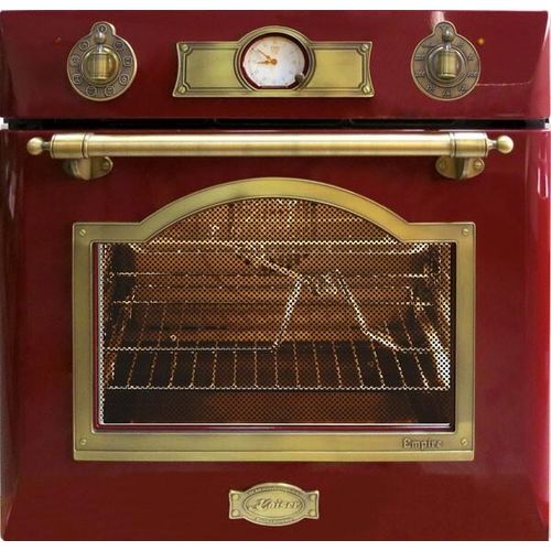 NEUHEIT Kaiser Empire EH 6355 RotEm Elektro Einbau Backofen Autark 60cm 67L 8 Funktionen in ROT