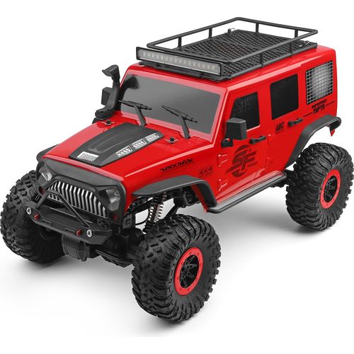 WLtoys 1/10 RC-Auto, Jeep-Auto, SUV, RC-Auto, ferngesteuertes Geländeraupenauto, 2,4 G, Allradantrieb, gebürsteter Motor