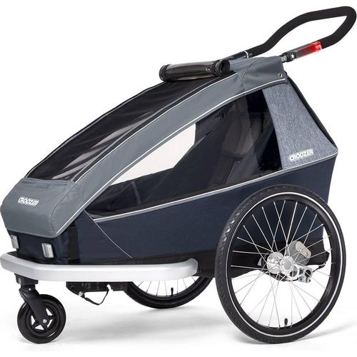 Croozer Kinderanhänger Kid Vaaya 1 Graphite blue