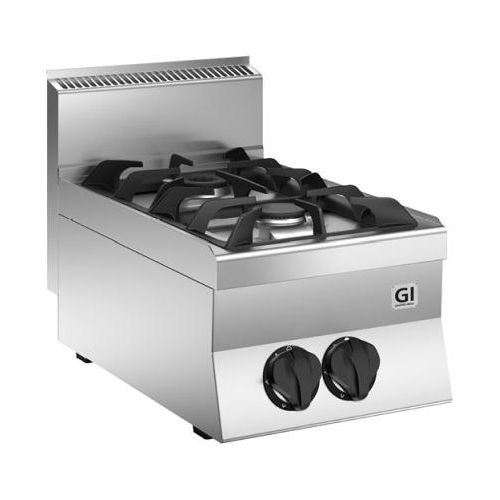 GI 650 HP Gaskocher mit 2 Brenner, 40cm