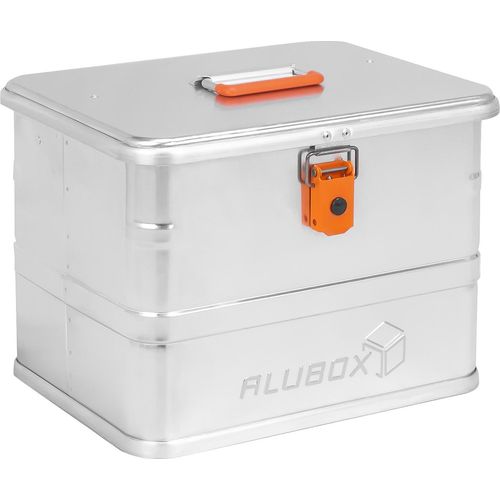 ALUBOX Motorradkoffer Helmkoffer Alu M35 Liter wasserfest - 35 Liter
