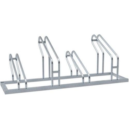Fahrradständer für Hoch/Tiefstellung für 5 Einstellplätze L = 2100 mm