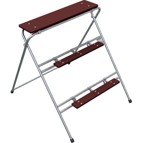 Schake Arbeitstritt mit 3 Stufen, verzinkt 0,6x1,2m