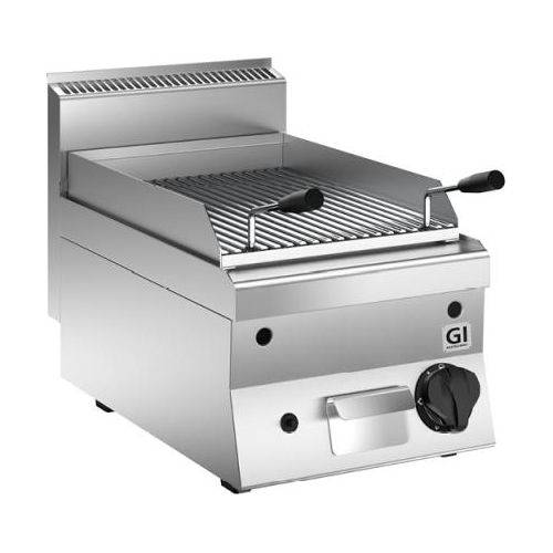 GI 650 HP Lavasteingrill mit Edelstahl-Gitterrost, 40cm