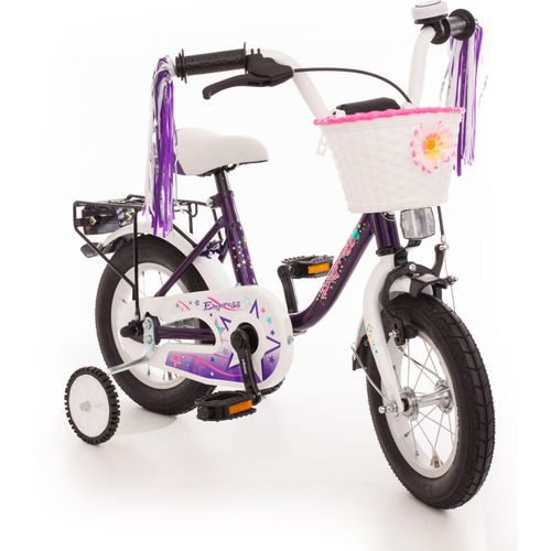 Kinderfahrrad 12 Zoll Fahrrad Kinder Mädchen Kinderrad Rad Mädchenfahrrad Lila