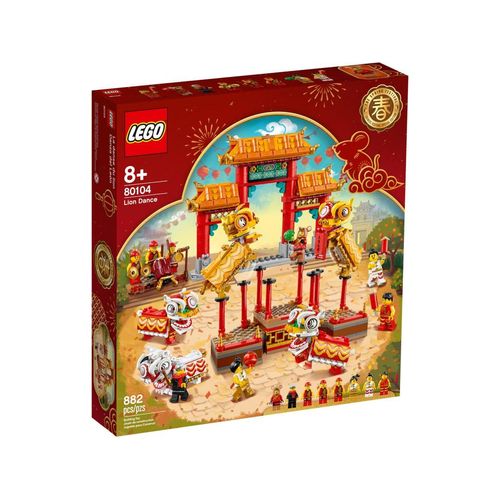 LEGO Chinesisches Neujahrsfest 80104 - Löwentanz