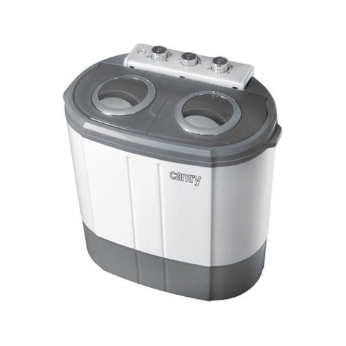 JUNG CAMRY CR8052 Mini Waschmaschine mit Schleuder, Camping Waschmaschine, Füllmenge 3kg, Waschautomat, Waschvollautomat, 60 cm - einfacher Transport