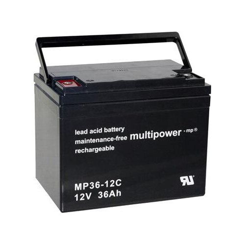 Multipower - MP36-12C - 12 Volt 36Ah Pb