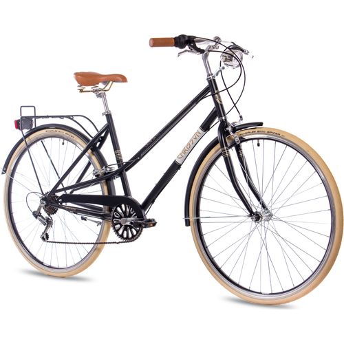 28 Zoll Citybike CHRISSON OLD CITY 6G SHIMANO Tourney schwarz matt