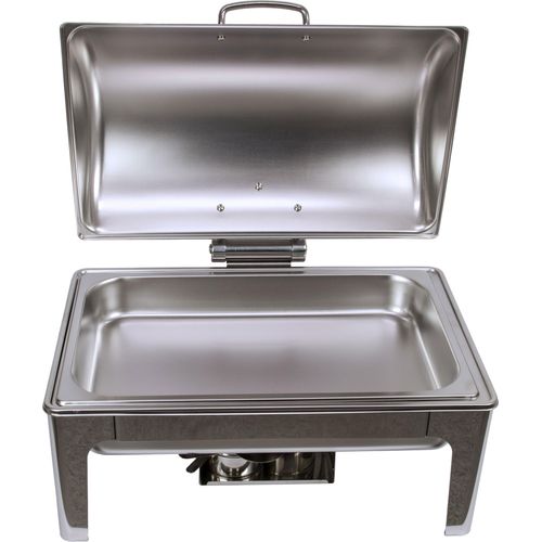 Edelstahl Luxus Speisenwärmer Warmhaltebehälter Chafing Dish 9,0 Liter