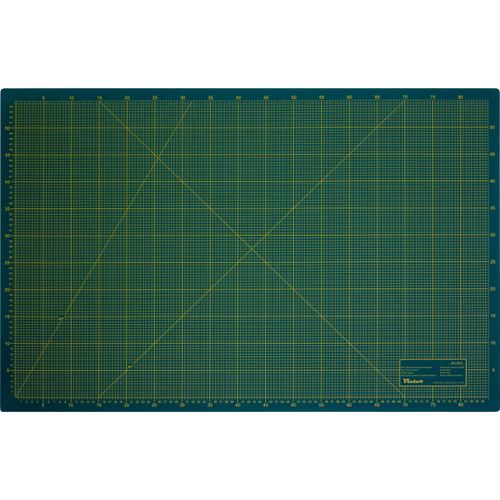 Schneidematte 3-lagig und selbstheilend grün schwarz 100x200cm XXXL