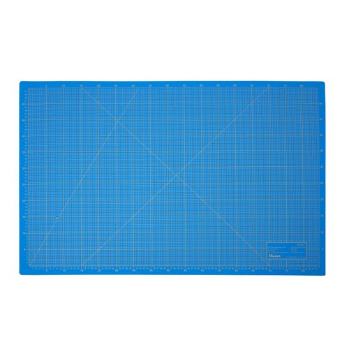 Schneidematte 3-lagig und selbstheilend blau 100x150cm XXL