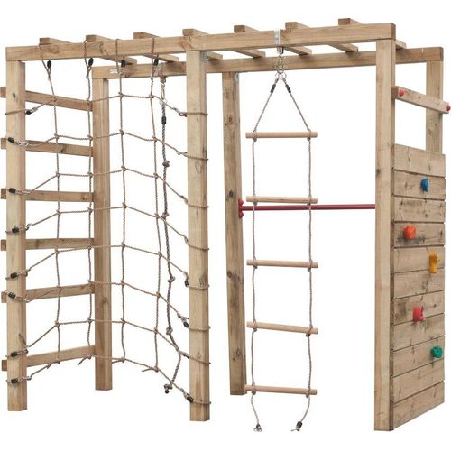 Kletterturm Spielturm Kletterwand Hängeleiter - (4001)