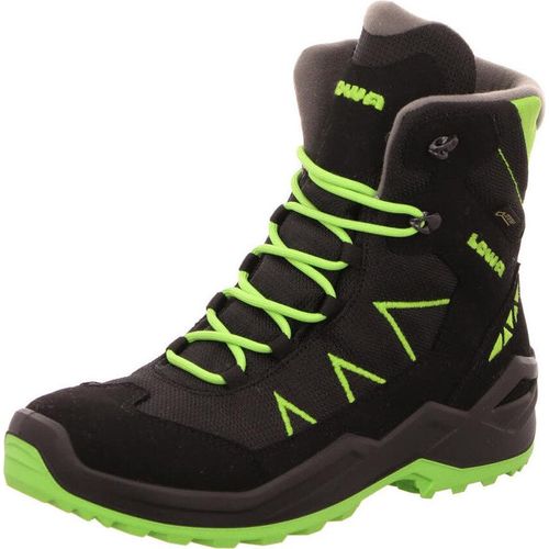 Lowa Kinderstiefel JONAS GTX MID Schwarz Limone