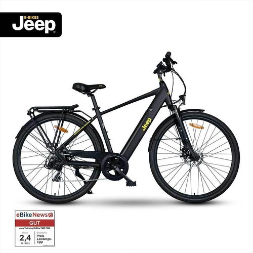 Jeep Trekking E-Bike TMR 7000, 28', Shimano Tourney 7-Gang Kettenschaltung, black
