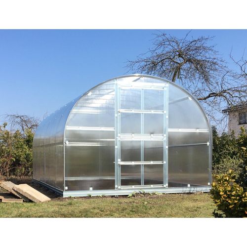 Gewächshaus 16 HKP 6 mm, Grundfläche 6 m²- Abmessungen: 200 x 300 cm (L x B)