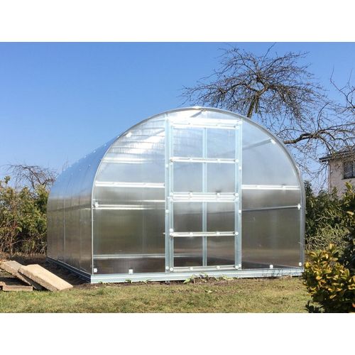 Gewächshaus 18 HKP 4 mm, Grundfläche 18 m²- Abmessungen: 600 x 300 cm (L x B)