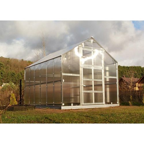 Gewächshaus 29 HKP 6 mm, Grundfläche 7,45 m²- Abmessungen: 317 x 235 cm (L x B)