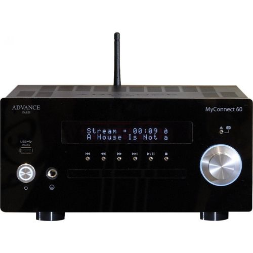 Advance Paris MyConnect 60 schwarz All-in-One System DAB+ Streaming CD