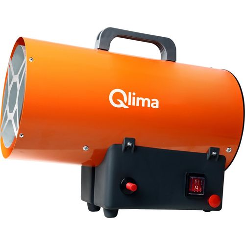 Qlima GFA 1010 Gasheizgebläse EU - 160m³ - Piezozündung - Mit Flammdetektionssystem und Überhitzungsschutz - Orange - Gasheizer | Raumheizung