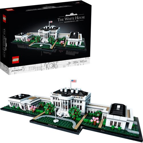 LEGO 21054 Architecture Das Weiße Haus - Modellbausatz für Erwachsene