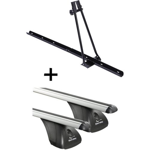 Fahrradträger ORION + Dachträger VDP kompatibel mit Abarth Punto 3 Türer 2005-2014