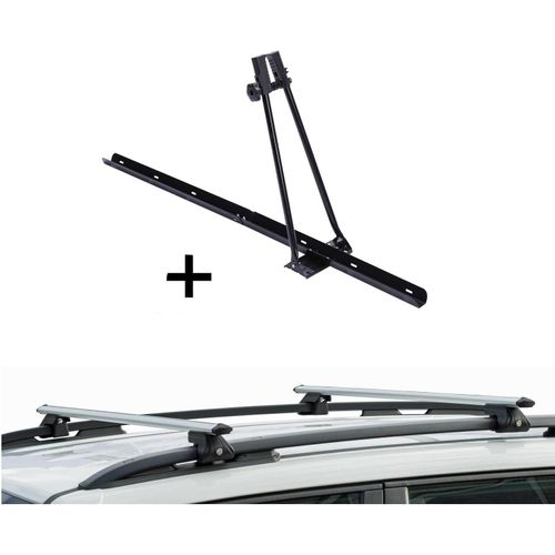 Fahrradträger ORION + Relingträger CRV135 kompatibel mit Mahdindra Goa ab 02