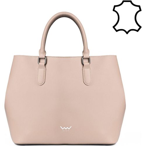 Vuch Damen Lederhandtasche Puder