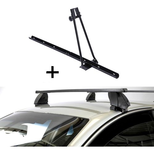Fahrradträger ORION + Dachträger K1 MEDIUM kompatibel mit Tata Indica (V3) (5Türer) ab 08