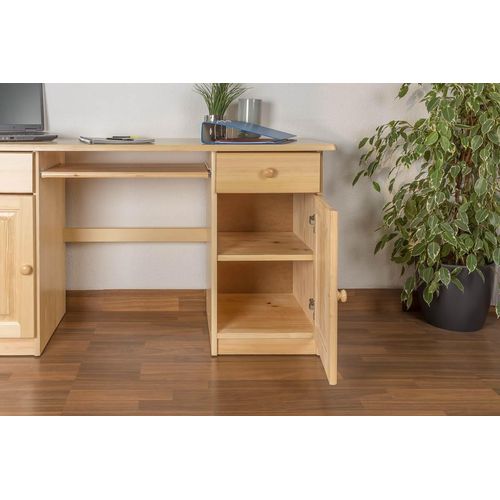 Schreibtisch Holz natur