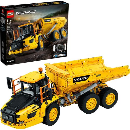 LEGO 42114 Technic Knickgelenkter Volvo-Dumper (6x6) ferngesteuertes Auto, Konstruktionsfahrzeug für Kinder und Erwachsene, ideal als Weihnachtsgeschenk