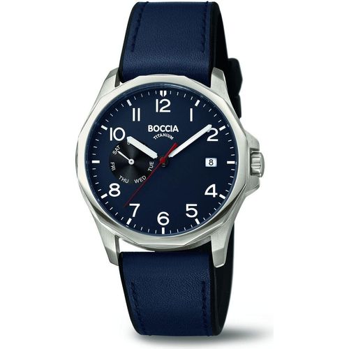 Boccia 3644-02 Herren-Armbanduhr, Titan-Gehäuse