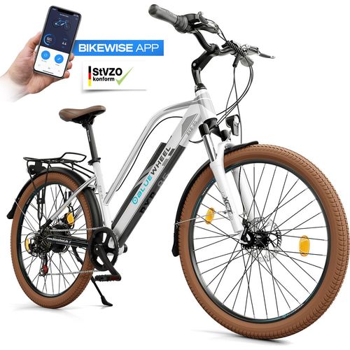 Bluewheel E-Bike BXB85 | 250W Motor bis zu 25 km/h | Shimano 7-Gang