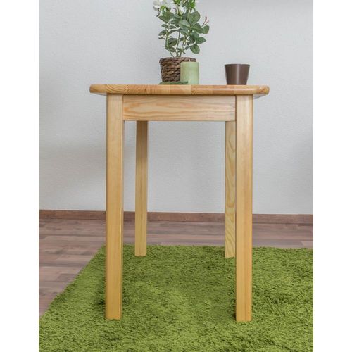 Esstisch massiv 001 (eckig) - Abmessung 75 x 90 x 55 cm (H x B x T)