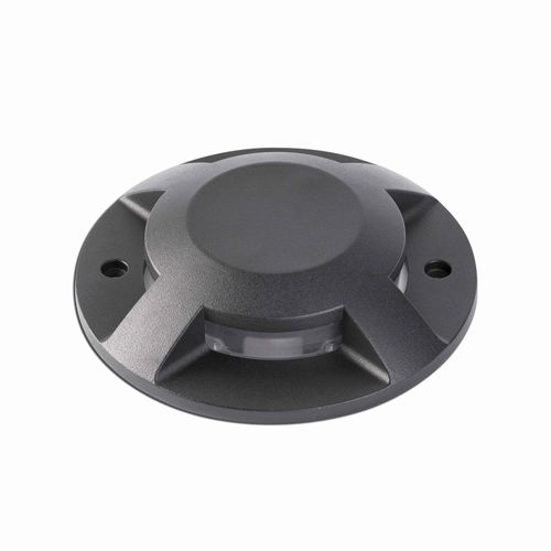 Wandleuchte LOTH 4L LED 13,5W 3000K IP67 Aluminium mattschwarz L:20cm H:4.2cm Ø20cm