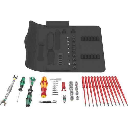 Wera Kraftform Kompakt W2 Wartung, 35-teilig