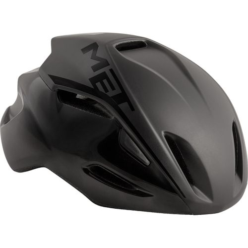 MET Fahrradhelm Manta , Schwarz matt, S