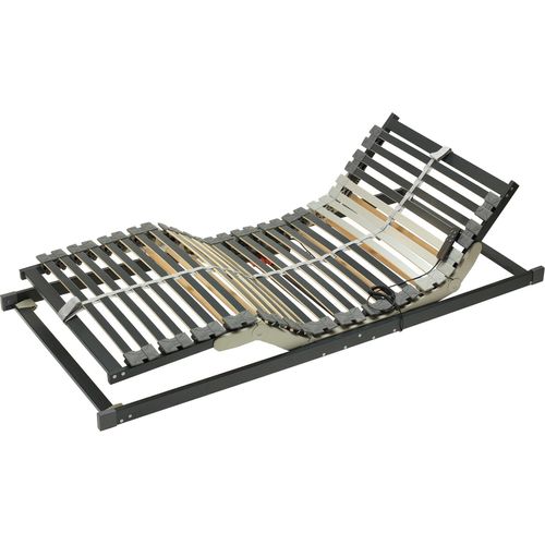 Lattenrost 90x200cm Flachmotorrahmen bis 130kg belastbar - (3341)
