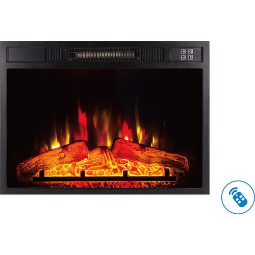 Elektrischer Wandkamin 2000W mit Fernbedienung und regulierbarer Flamme