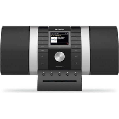 TechniSat MULTYRADIO 4.0 DAB+/UKW/Internet Radio mit CD-Player, Musikstreaming