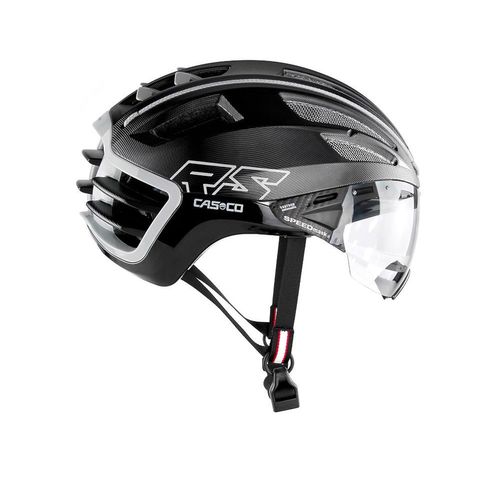 CASCO SPEEDairo 2 mit Visier - Rennrad Fahrradhelm , Farbe:schwarz, Größe:S