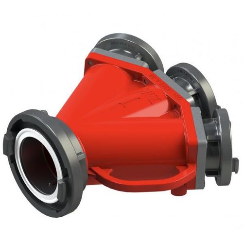 AWG Sammelstück BBB/A mit Rückschlagventil Klappe Eingang 3 x B