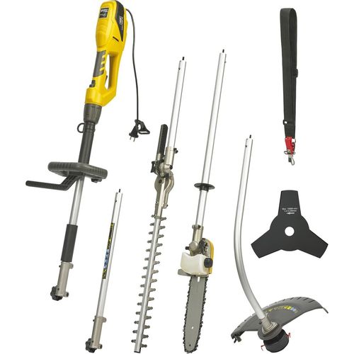 TEXAS Gartenpflegeset 230V elektro Rasentrimmer Hochentaster Smart Combi 100 5:1