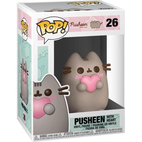 Pusheen - Pusheen with Heart 26 - Funko Pop! - Vinyl Figur