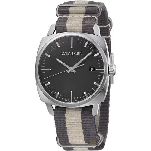 Calvin Klein - Uhren Herren Quarzuhr Quarzuhr K9N111P1 CKW-K9N111P1 grau/creme onesize