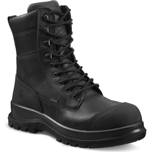 Carhartt F702905 Wasserfester Schuh Mit Obermaterial Aus Vollnarbigem Leder Und Zehenkappe Aus Fiberglas. Black 48